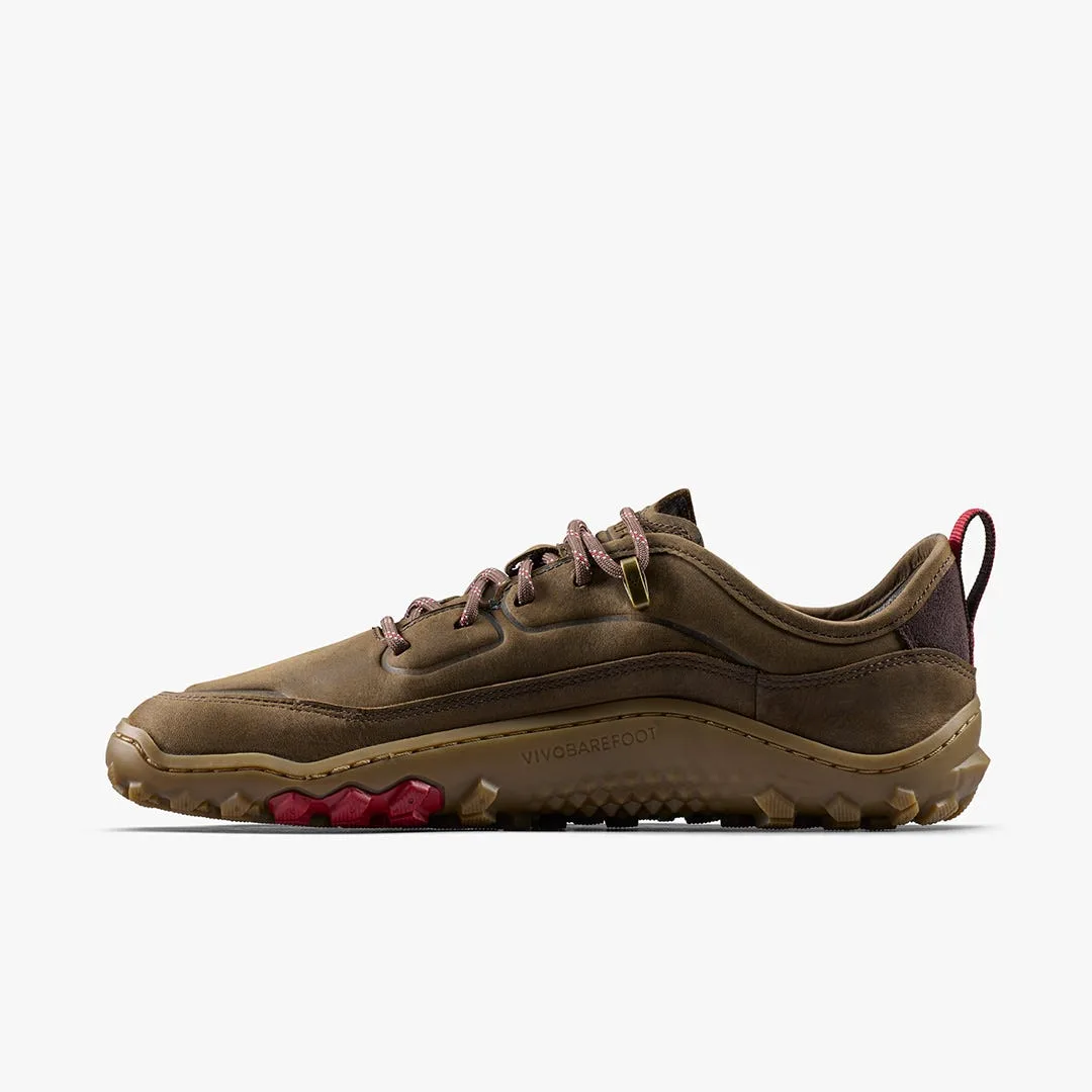 Кроссовки Vivobarefoot Tracker Leather AT Low II — женская модель, коричневый, фото 3