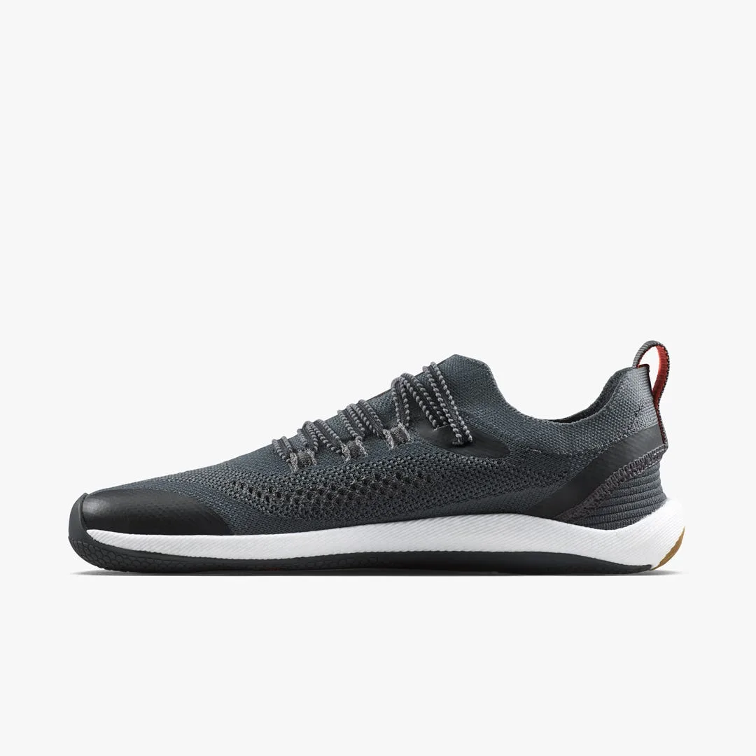 Кроссовки Vivobarefoot Primus Flow Knit — женская модель, чёрный с каучуковой подошвой, фото 3