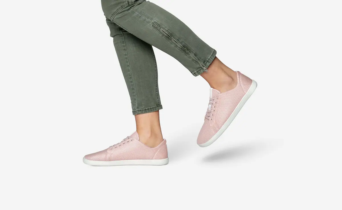 Босоногие кроссовки Feelgrounds Original Mesh — пыльно-розовый, фото 6