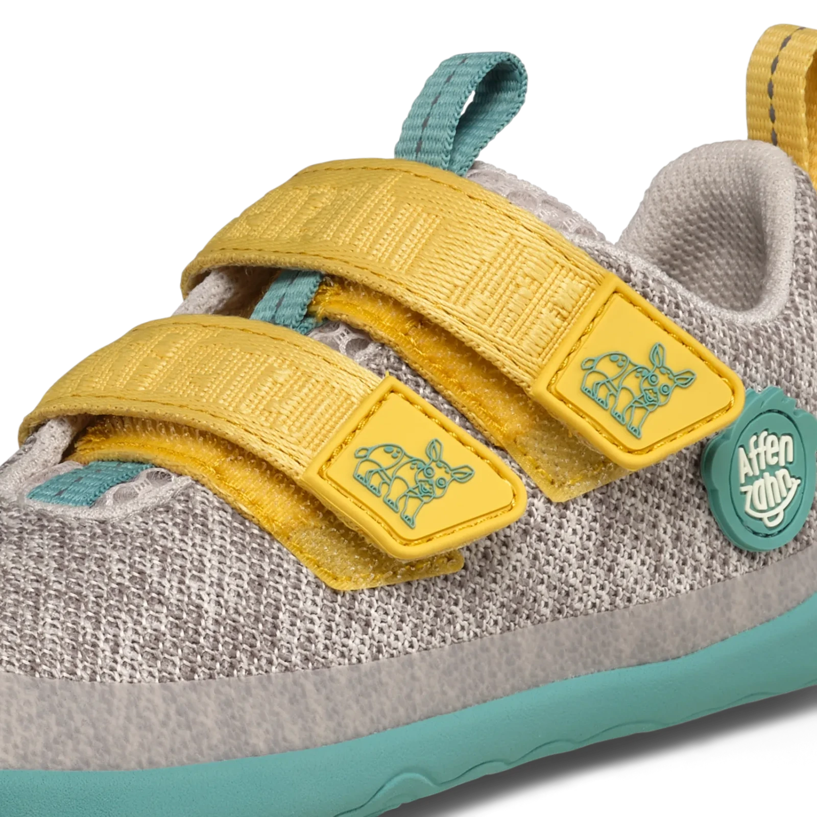 Полуботинки Affenzahn Happy Носорог — серый, фото 5