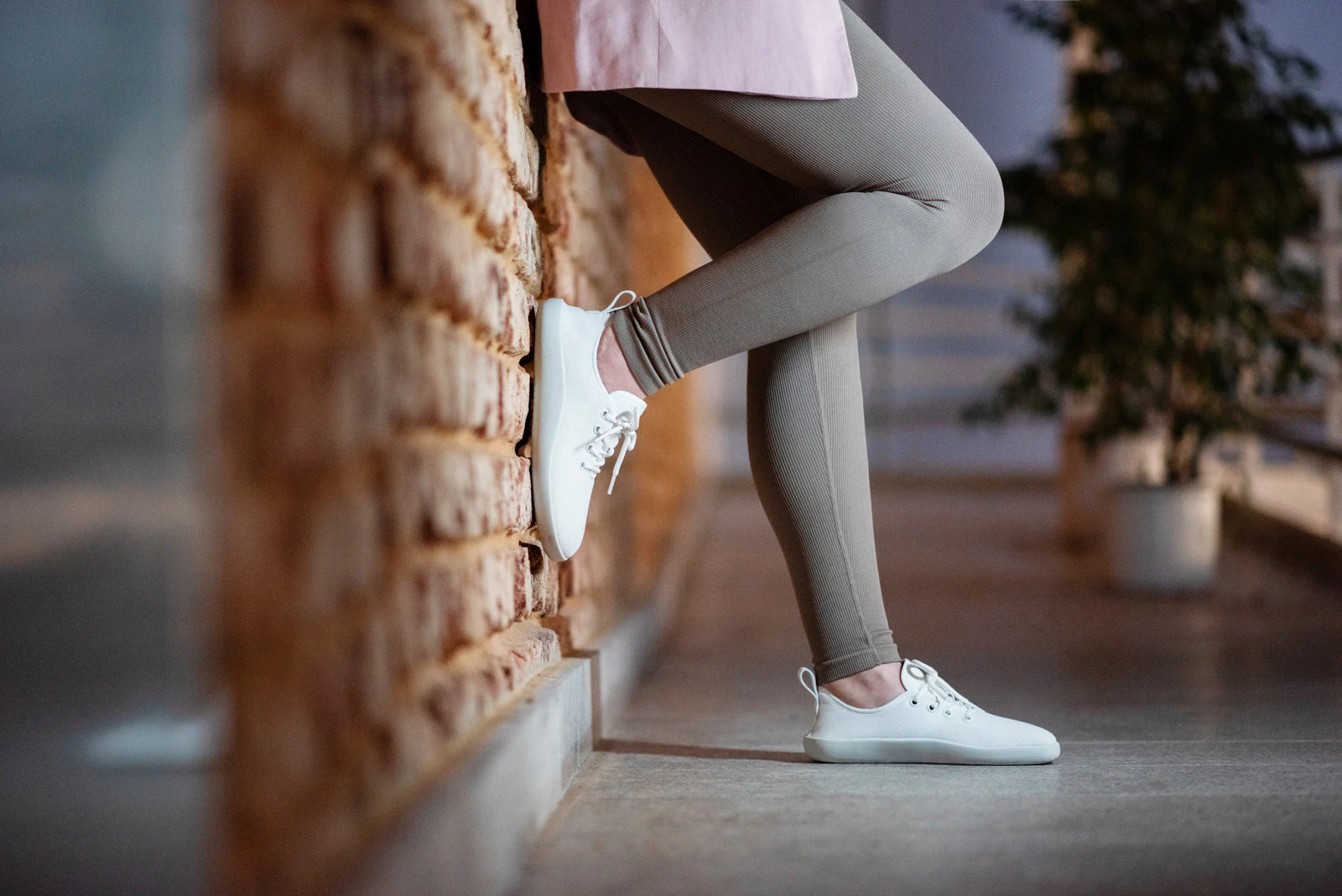 Кроссовки Ahinsa Flow Barefoot — белый, фото 11