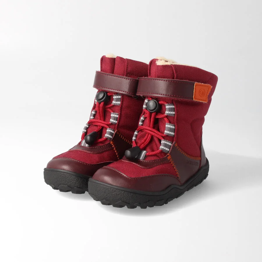 Зимние босоногие ботинки bLIFESTYLE narwalSTYLE — бордовый, фото 4
